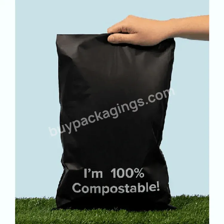 Custom Logo Biodegradable Sustainable Small Business E-commerce Clothing Packaging Mail Mailer Courier Packing Shipping Bags - Buy Corn Polymailers,Packaging Plastic Envelopes,Plastic Mailing Envelopes.