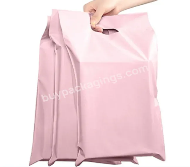 Custom Logo Black Eco Friendly Biodegradable Plastic Courier Shipping Bag Nice Mail Mailing Bags