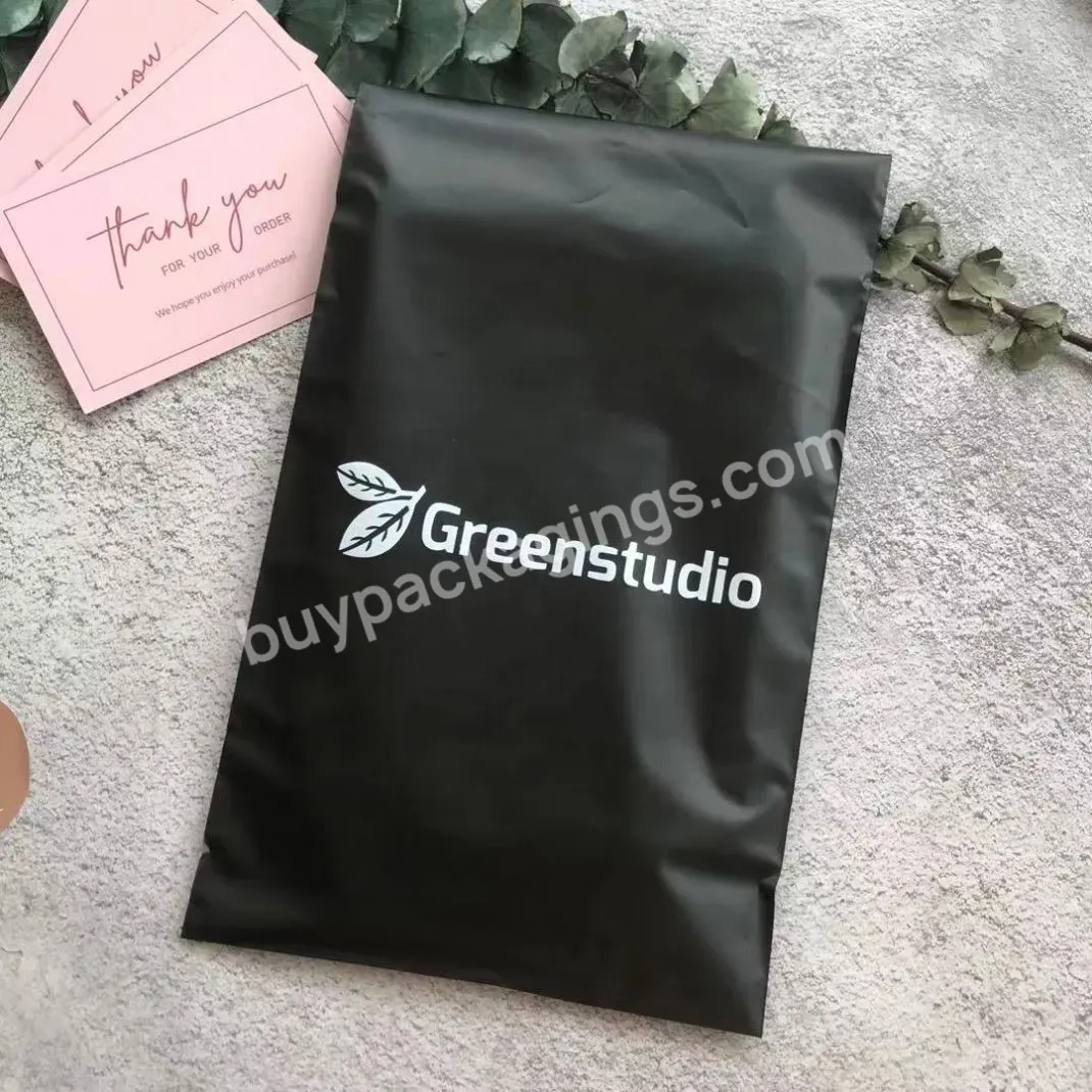 Custom Logo Black Eco Friendly Plastic Poly Mailer Bag Shipping Bags For Clothes Mailing Bags - Buy Poly Mailer Bag,Shipping Bags,Clothing Mailer Bags.