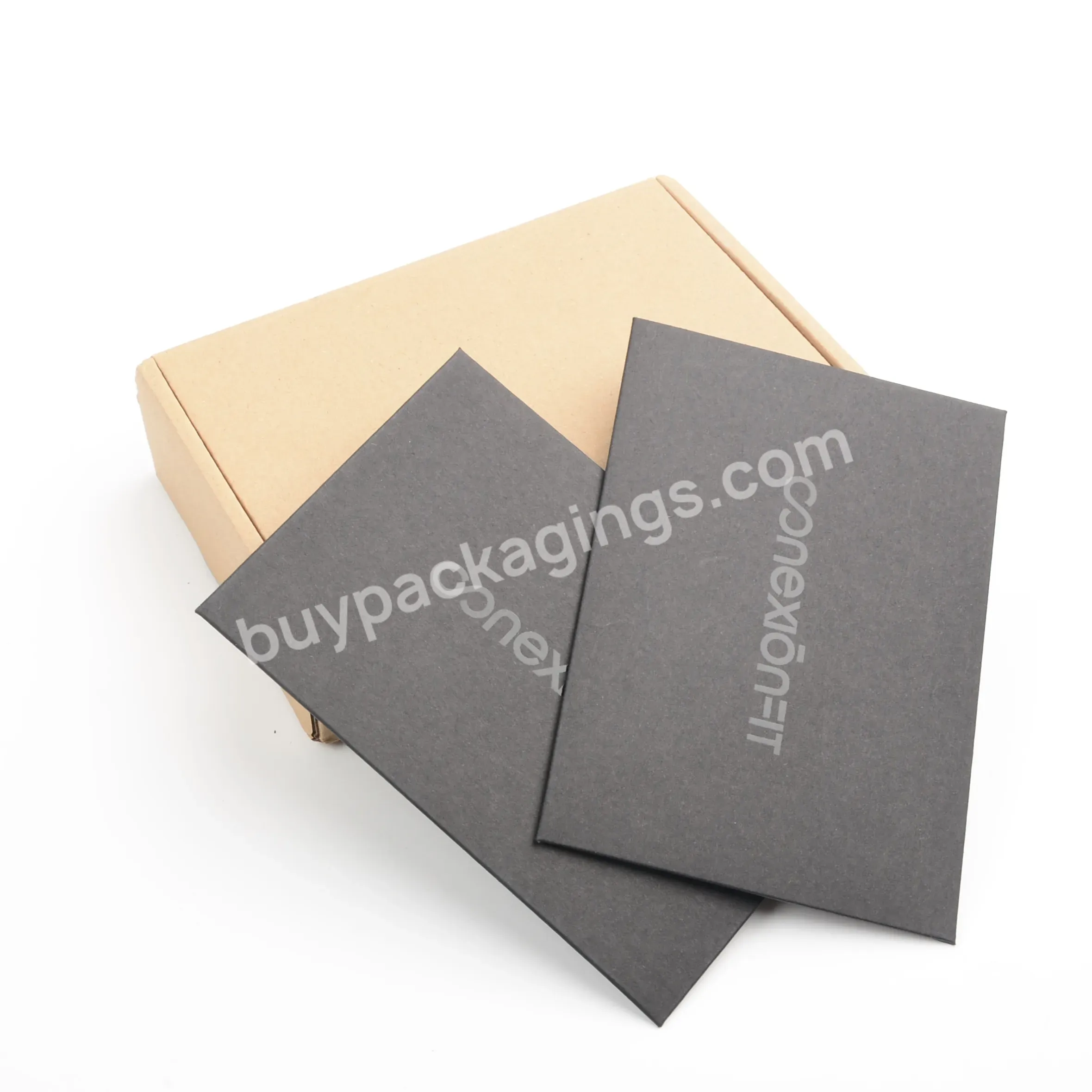 Custom Logo Black Foil Cardboard Envelope Packaging,Customized Small Paper Envelopes - Buy Black Cardboard Envelopes,Black Packing Envelopes,Black Envelope Packaging.