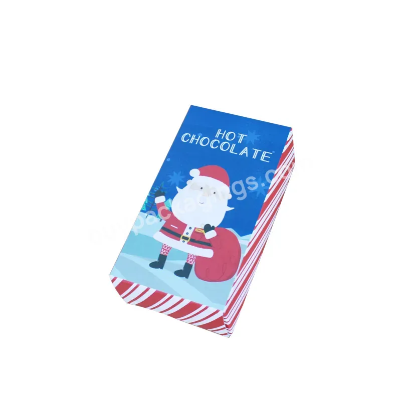 Custom Logo Cardboard Paper Box Christmas Gift Box Small Chocolate Candy Box Packaging