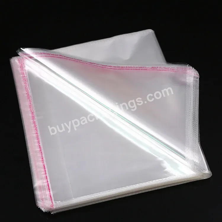 Custom Logo Cheap Opp Poly Bag Plastic Opp Packing Bag Transparent Package Carton Packaging Shopping Customized Gravure Printing