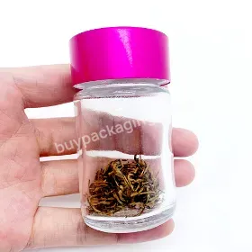 Custom Logo Child Resistant 5packs Cone Packaging Glass Container Jar Glass Tube