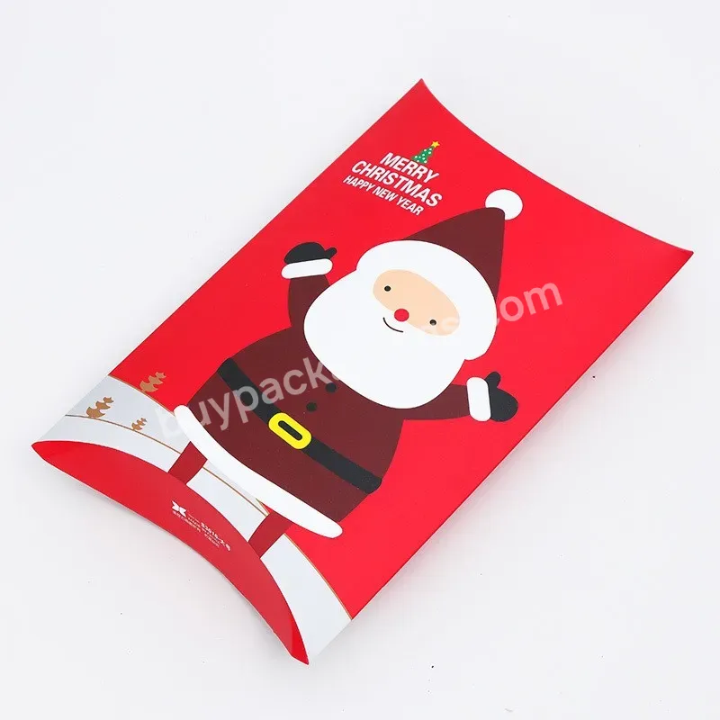 Custom Logo Christmas Paperboard Gift Box Fast Food Paper Box Fancy Christmas Paper Gift Candy Box