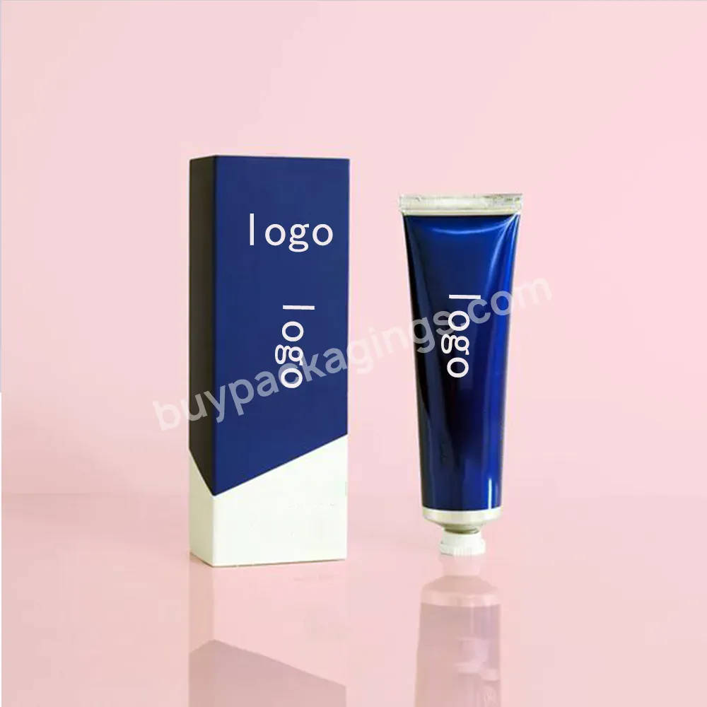 Custom Logo Cleanser Packaging Empty Paper Box Hand Creme Box Face Cleanser Packaging Boxes For Cosmetics Personal Care Items