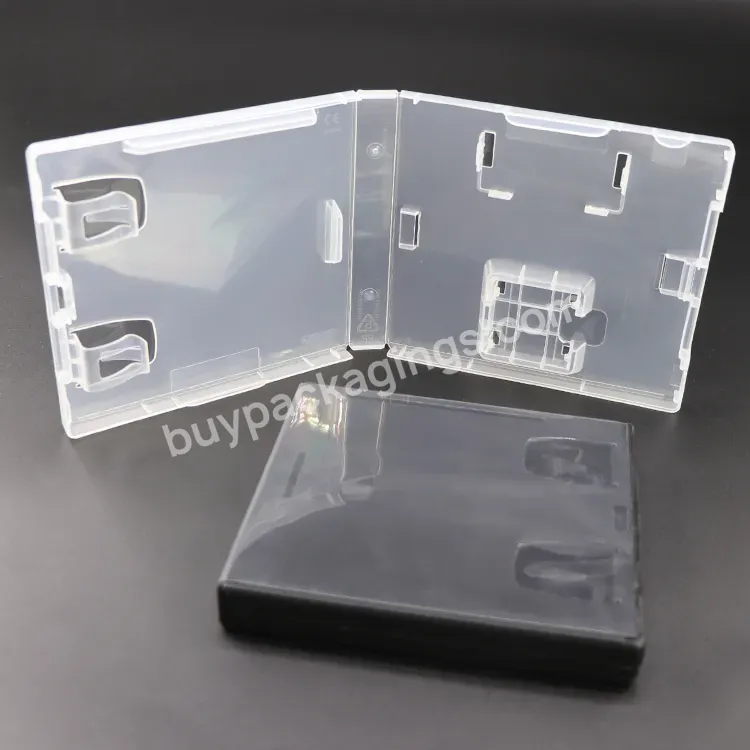 Custom Logo Clear Black Video Game Accessories Memory Card Case For Nintendo Switch Ds Wii Playstation 4 Ps2 Ps3 Ps4 Ps5