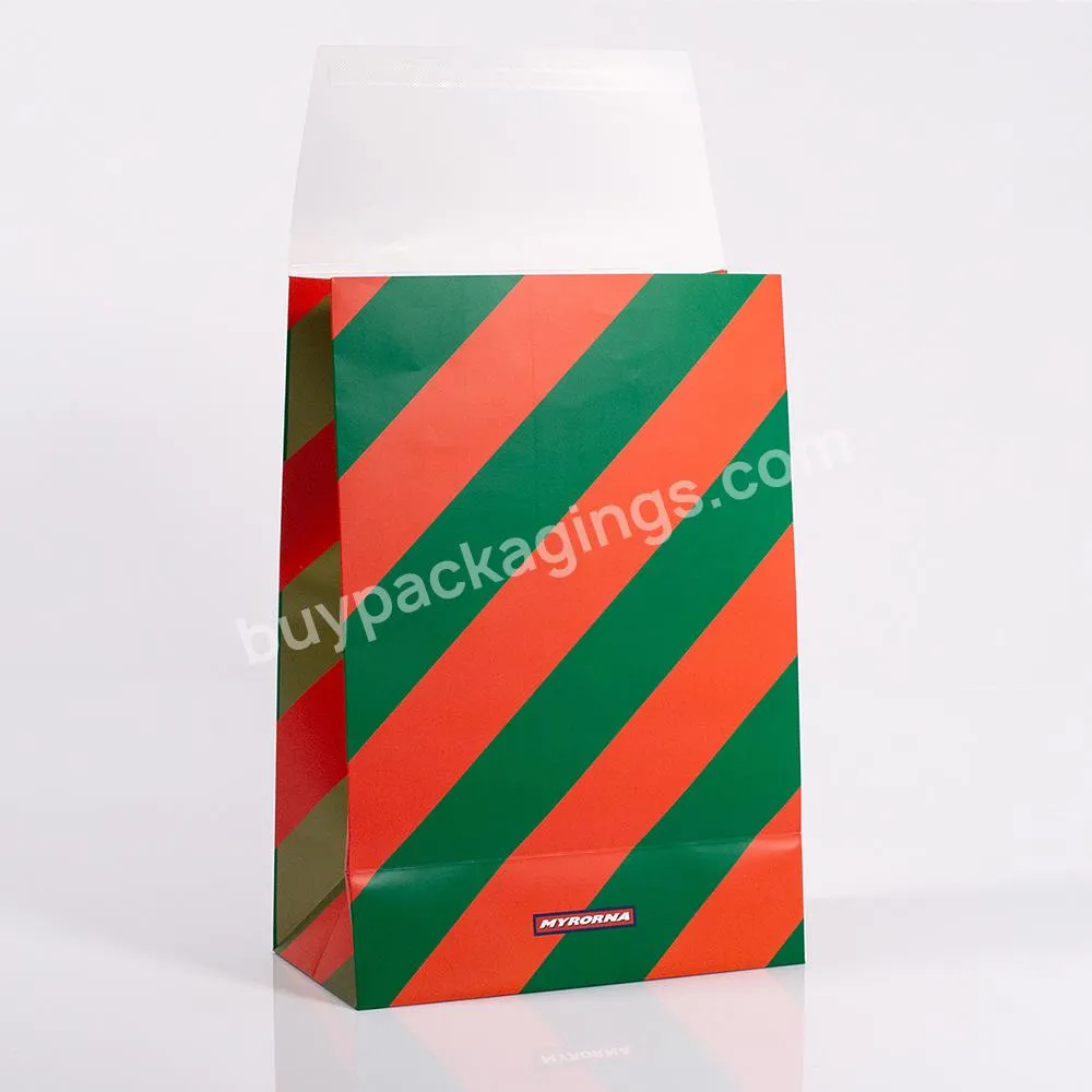 Custom Logo CMYK Printing Paper Packaging Wrapping Favour Gift Shopping Bag Paperbag