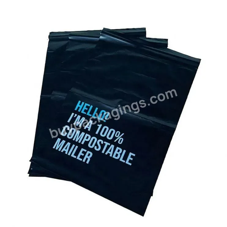 Custom Logo Color Biodegradable Plastic Poly Mail Express Shipping Bag Clothing Envelope Mail Mailing Bag