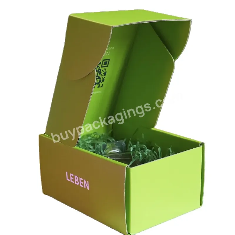 Custom Logo Color Cosmetic Corrugated Packaging Mailer Box Shipping Paper Box With High Quality