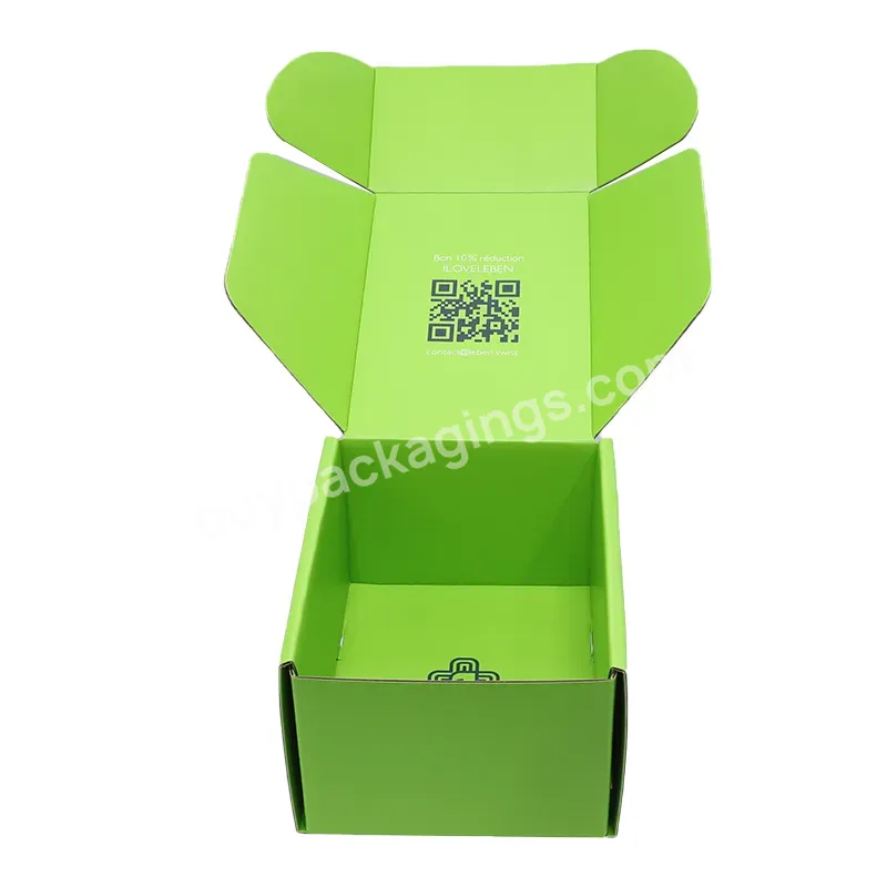 Custom Logo Color Cosmetic Corrugated Packaging Mailer Box Shipping Paper Box With High Quality