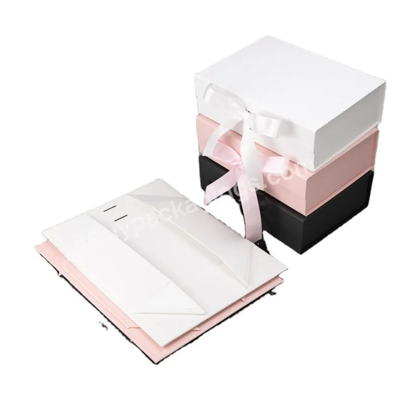 Custom Logo Corrugated Mailers Printing Kraft Black Magnetic  Pink Shipping  Wedding Packaging Gift Paper Boxes For Gift Sets