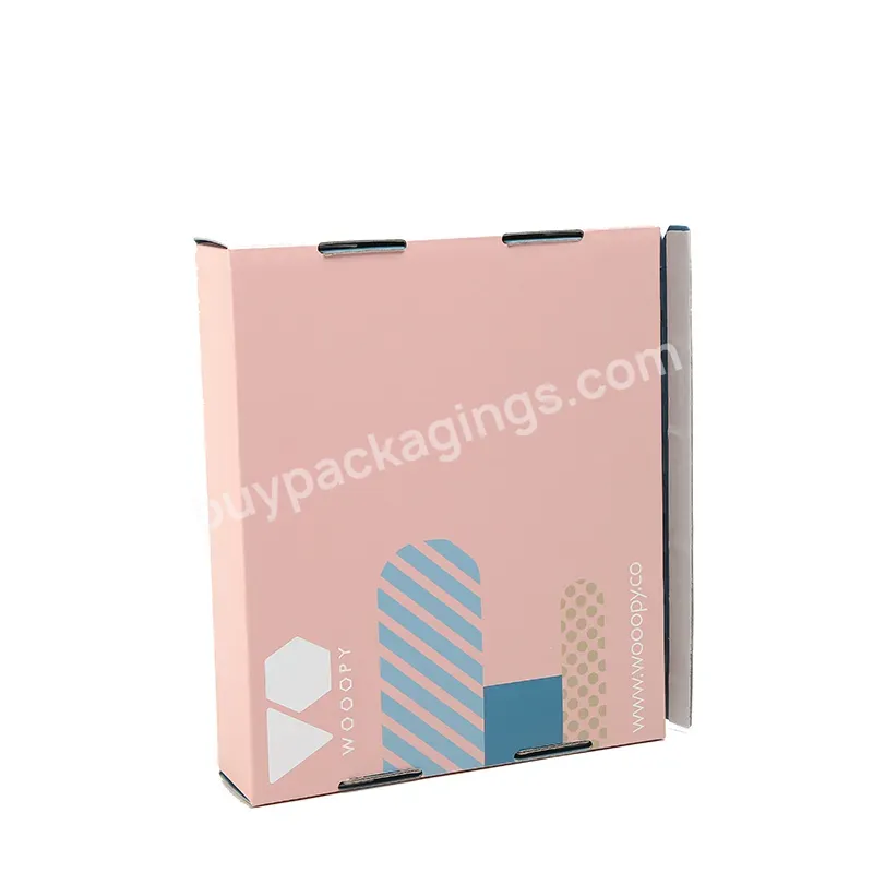 Custom Logo Corrugated Shipping Box For Cosmetic Package