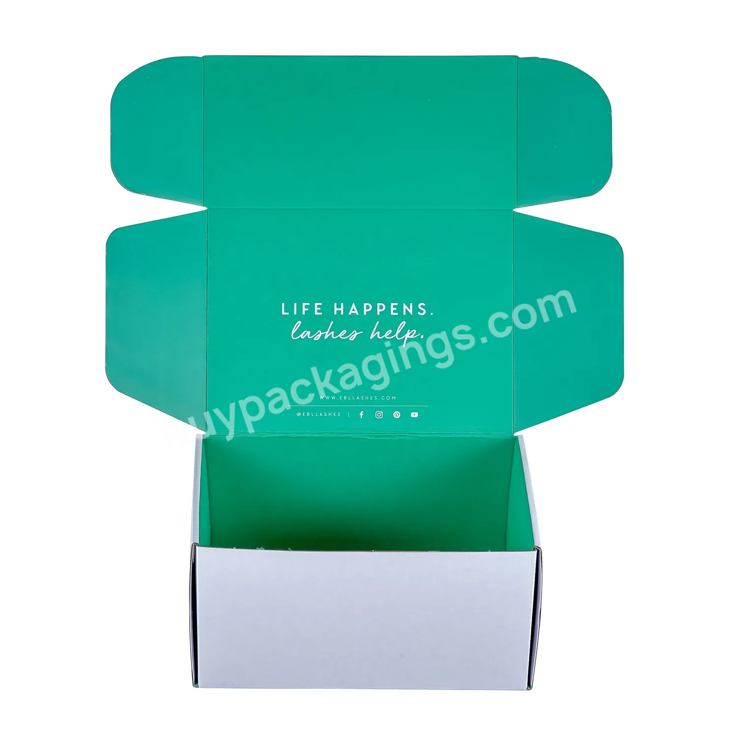 Custom Logo Cosmetic Corrugated Packaging Mailer Box Shoes Shipping Box For Clothing And Shoes