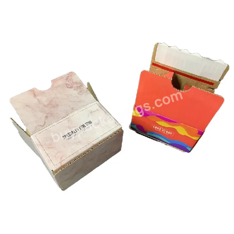 Custom Logo Cosmetics Luxury Corrugated Cardboard Skin Care Clothes Dress Shipping Pink Box Paper Mailing Boxes