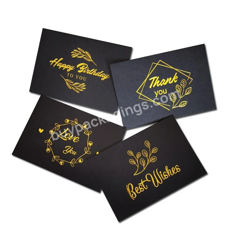 Custom Logo Credit Card Luxury Business Card With Gold Sliver Embossed Number Printed Business Card