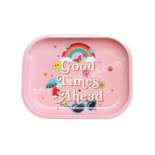 Custom Logo Cute Smoking Tray Supplier