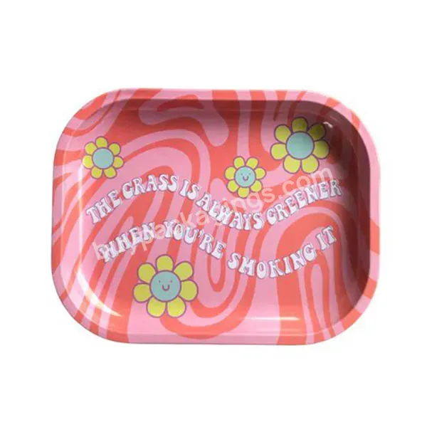 Custom Logo Cute Smoking Tray Supplier