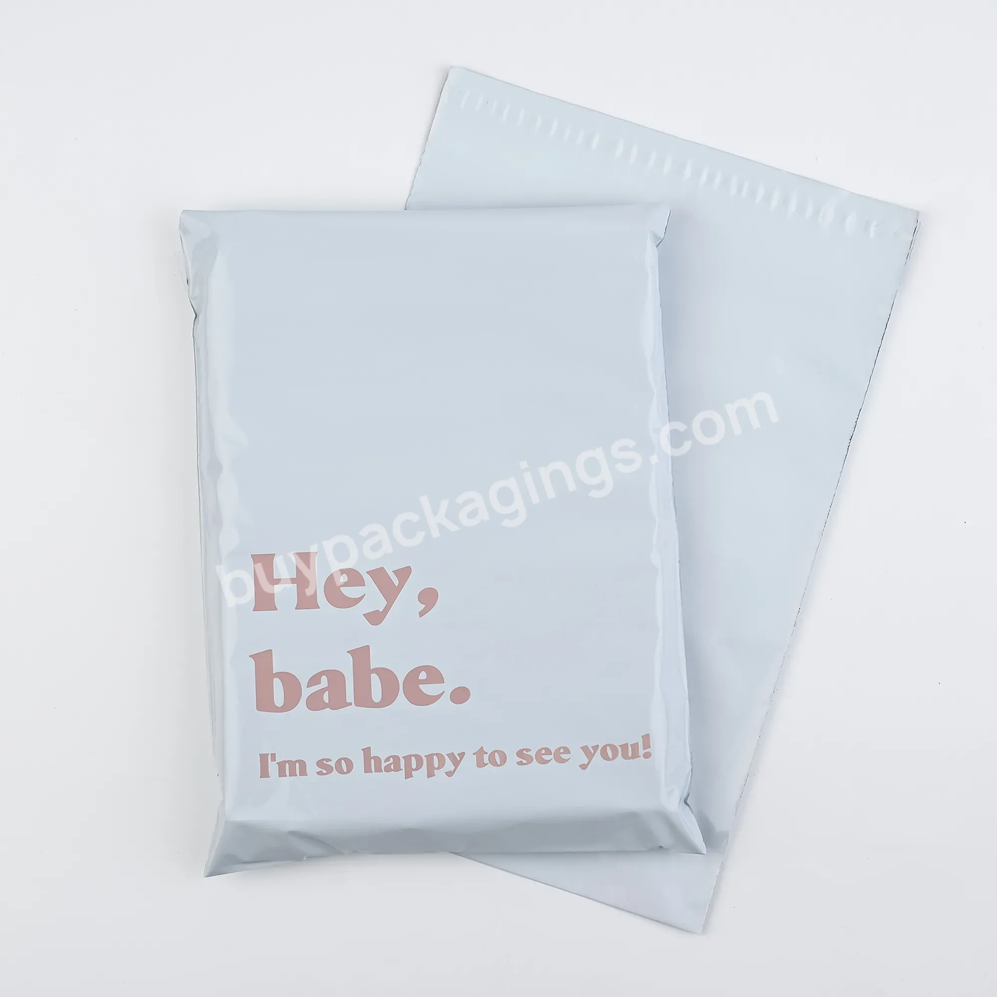 Custom Logo Design Baby Blue Mailing Bag Mailing Bags 9x12 Packaging For Clothes Mailing Bag