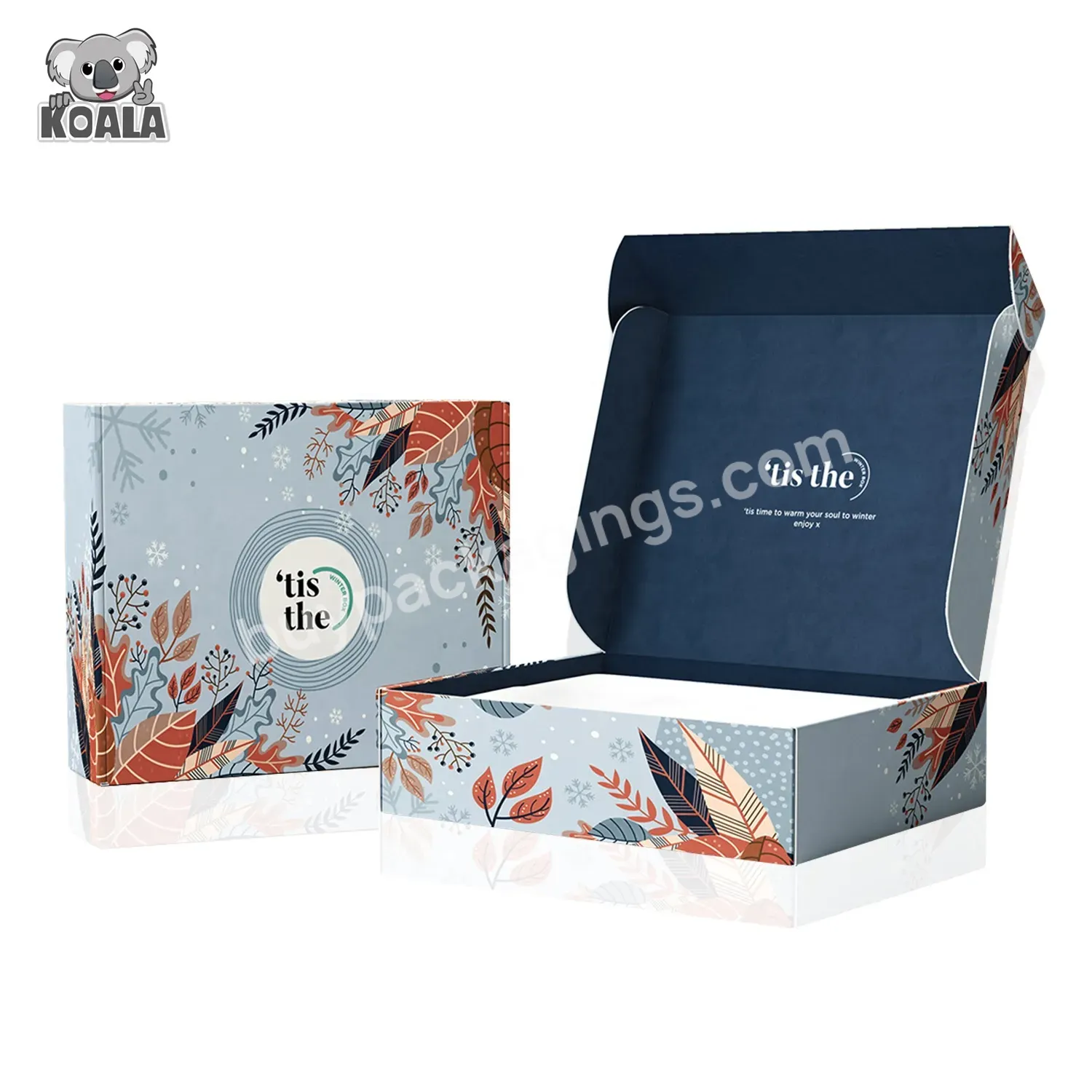 Custom Logo Design Beauty Shipping Foldable Corrugated Small Gift Clothes Cosmetic Paper Packing Box Packaging