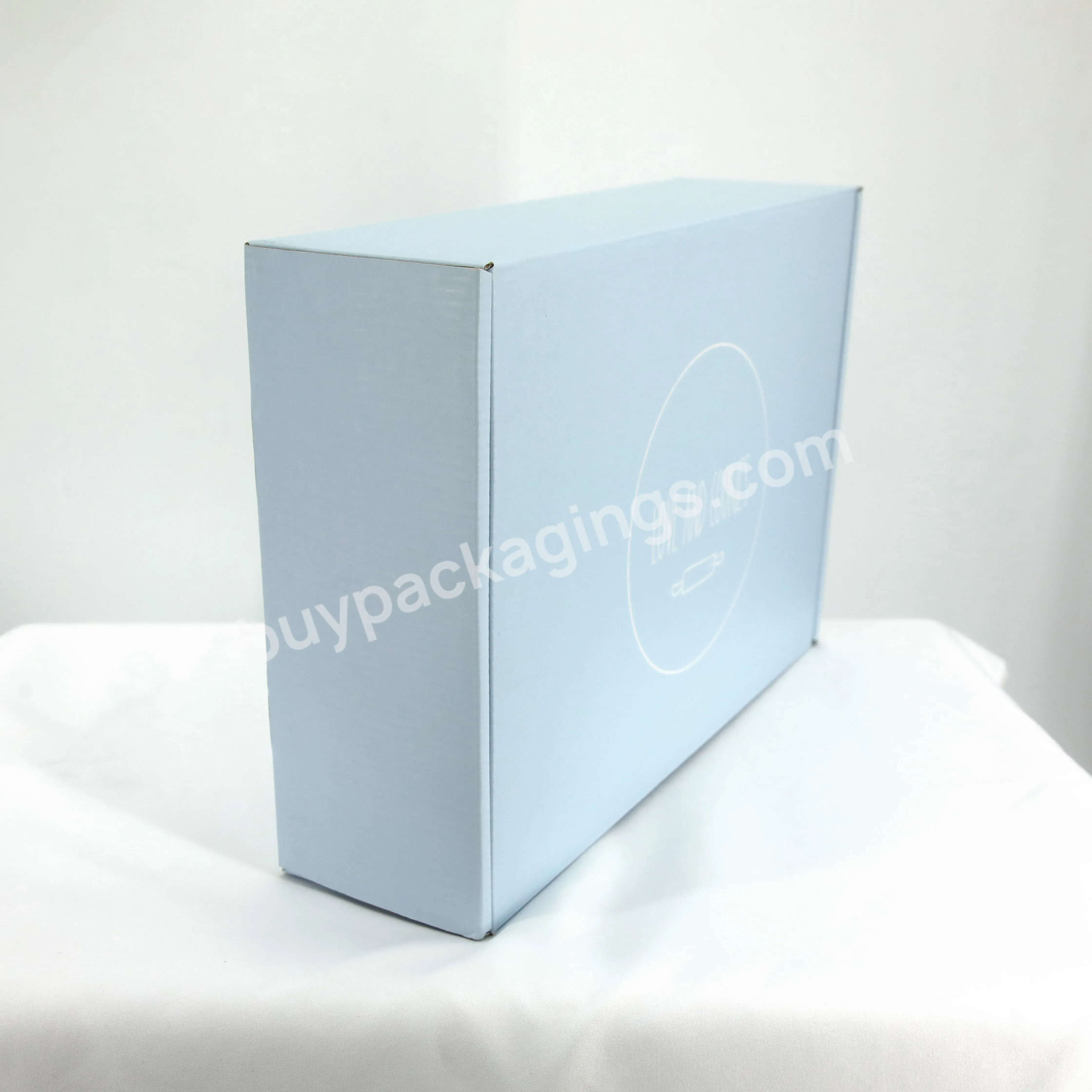 Custom Logo & Design Corrugated Mailer Shipping Box Packaging Printed For Products Box