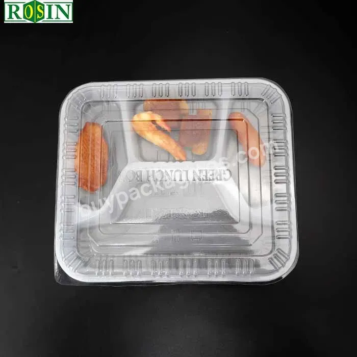 Custom Logo Disposable Degradable Pp 3 4 Compartment Cheap New Takeaway Lunch Box With Lid 2023