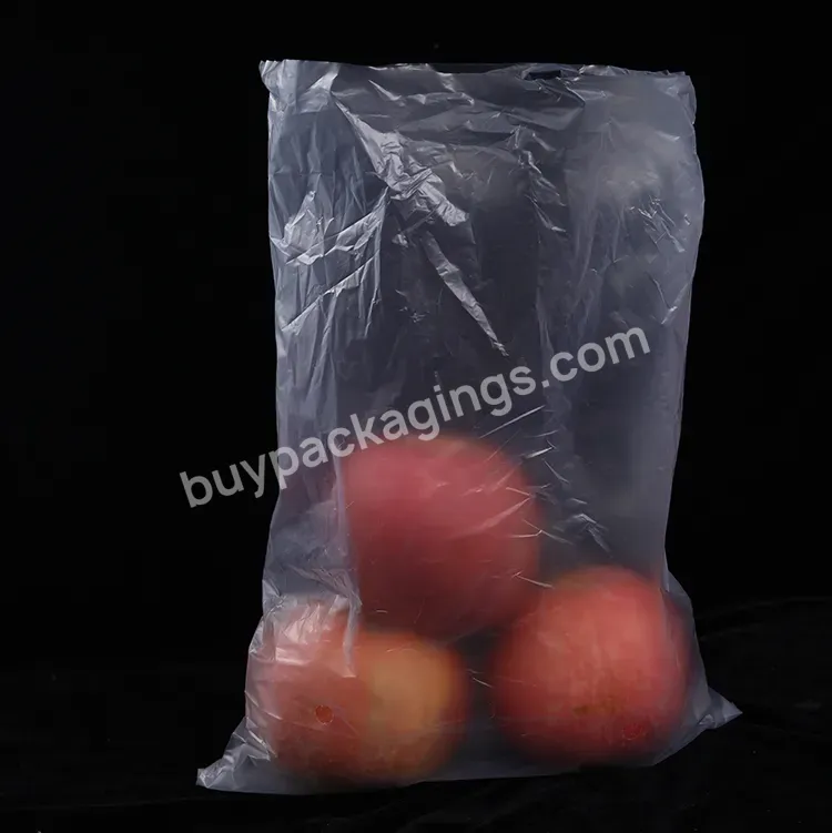 Custom Logo Eco Friendly Food Grade Po Flat Pocket Frosted Transparent Plastic Packaging Bags