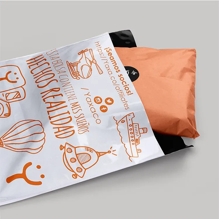 Custom Logo Eco-friendly Self Adhesive Waterproof Seal Postal Poly Mailer Shipping Mailing Courier Bags