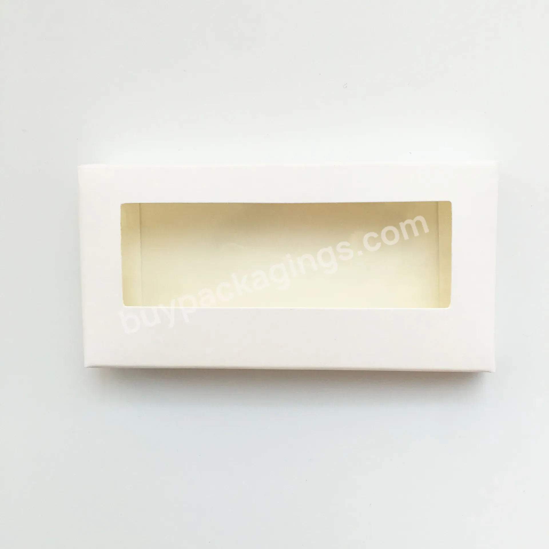 Custom Logo Empty Lash Paper Box Lashbox Packaging Lash Case Eyelash Box Container