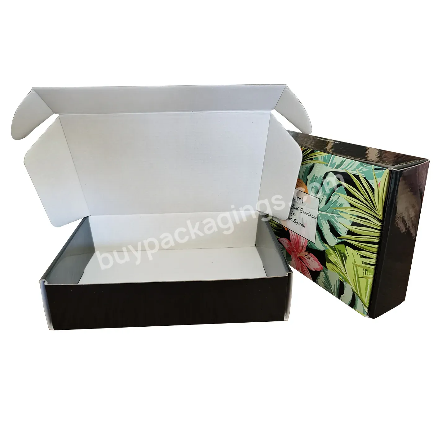 Custom Logo Factory Wholesale Mailing Box Underwear Clothing Shoes Hat Shipping Box Hot Sale Packaging Box