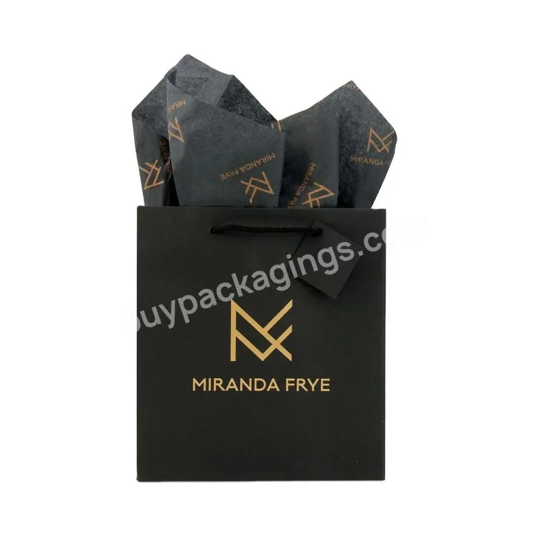 Custom Logo Fancy Paper Bag With Handle Shopping Paper Bag Cheap