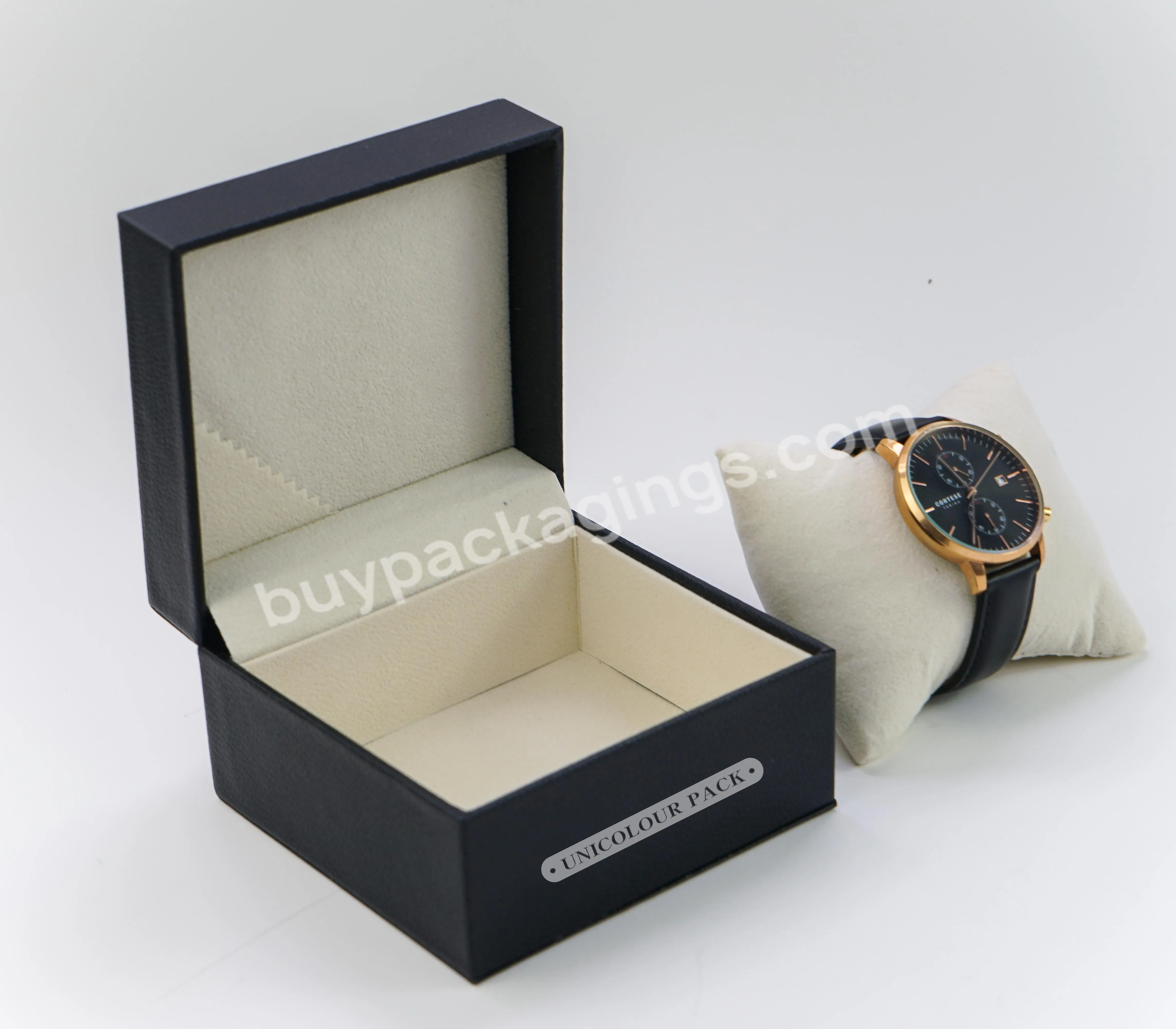 Custom Logo Father's Day Watch Bracelet Gift Set Business Mens Gift Box Set Luxury Watch Packaging Box Handmade