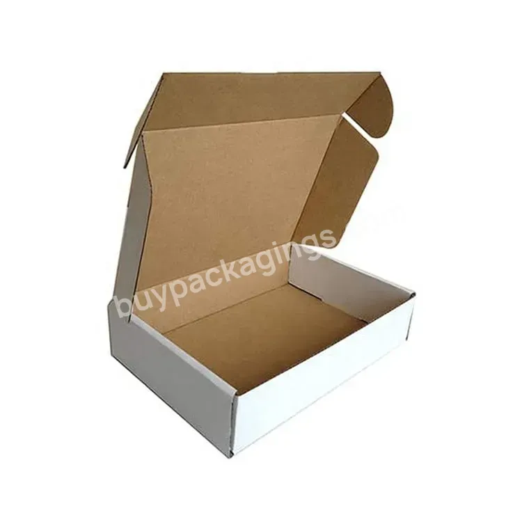 Custom Logo Flip Top Cardboard Foldable Makeup Cosmetic Wig Hair Extension Gift Packaging Corrugate Mailing Box Rigid Boxes