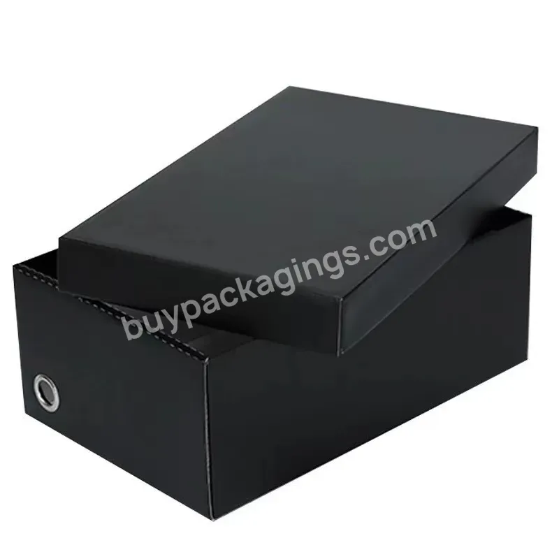 Custom Logo Foldable Corrugated Packaging Box For Shoe