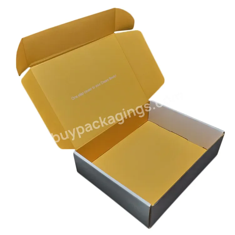 Custom Logo Foldable Corrugated Small Carton Clothes Gift Mailer Box Cardboard Packing Boxes For Shipping Gift Packaging Accept