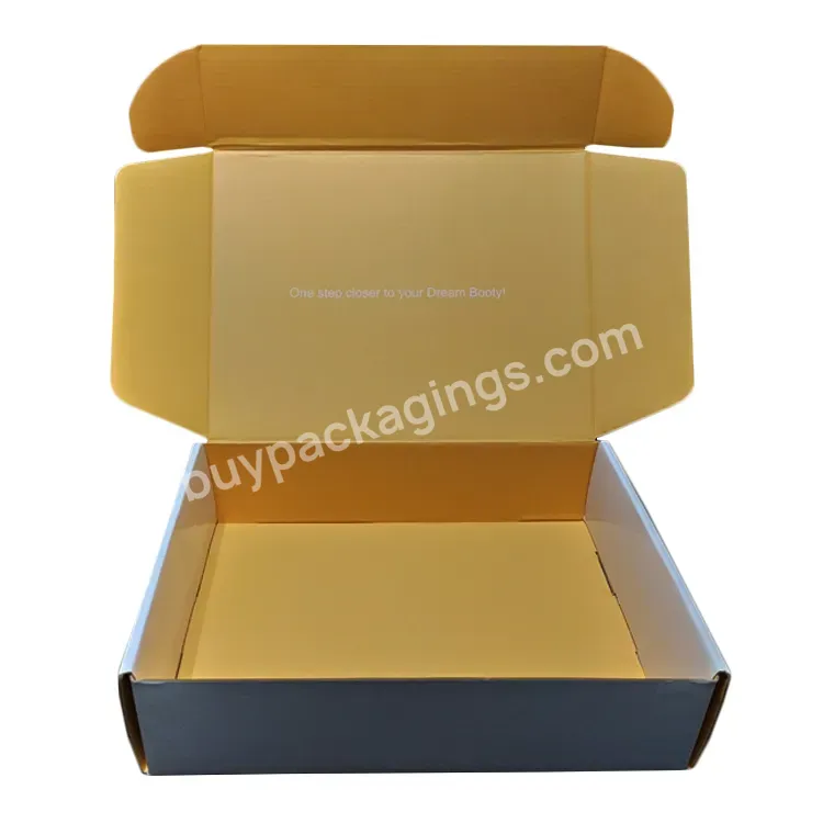 Custom Logo Foldable Corrugated Small Carton Clothes Gift Mailer Box Cardboard Packing Boxes For Shipping Gift Packaging Accept