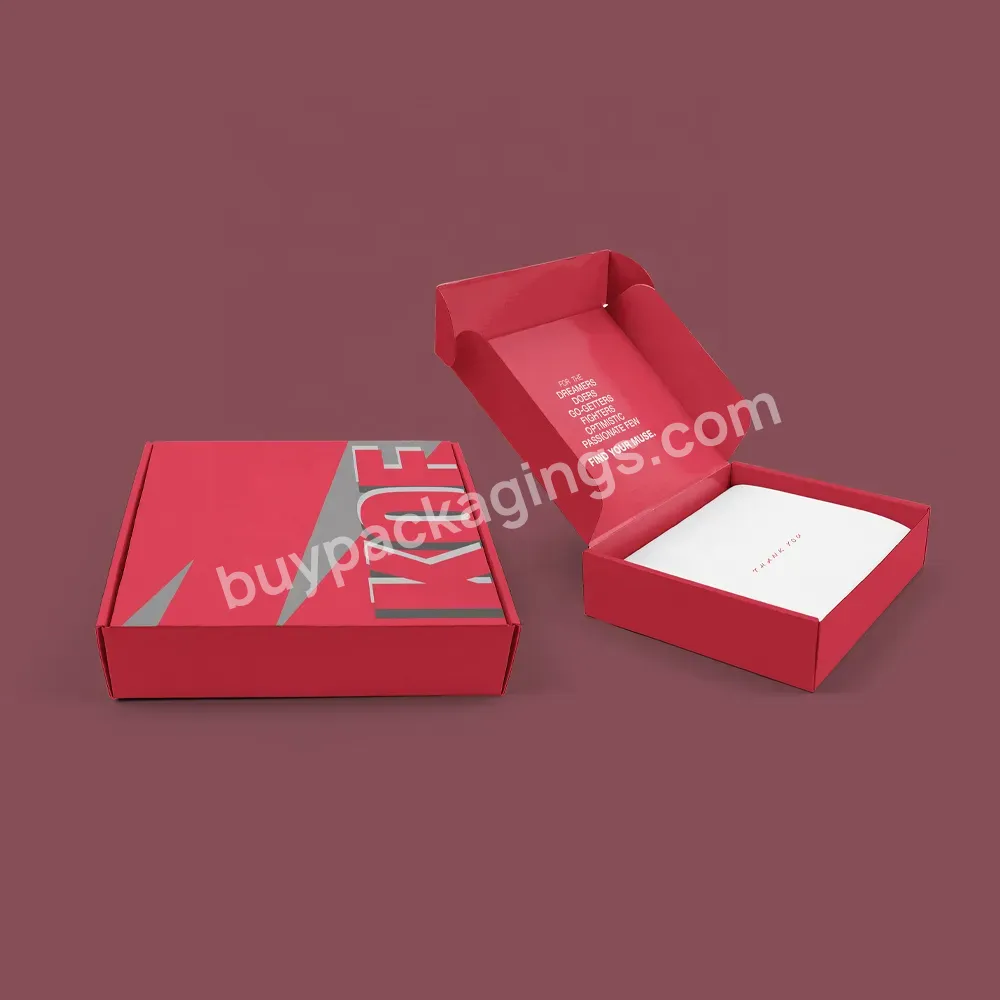 Custom Logo Foldable Hinged Zipper Lid Corrugated Paper Gift Box Cosmetic Packaging Mailer Box For Christmas Caja De Regalo