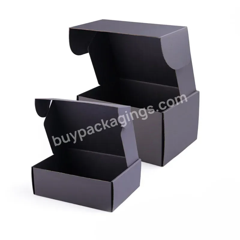 Custom Logo Folding Airplane Box Double Color Printing Corrugated Mailing Gift Packaging Boxes