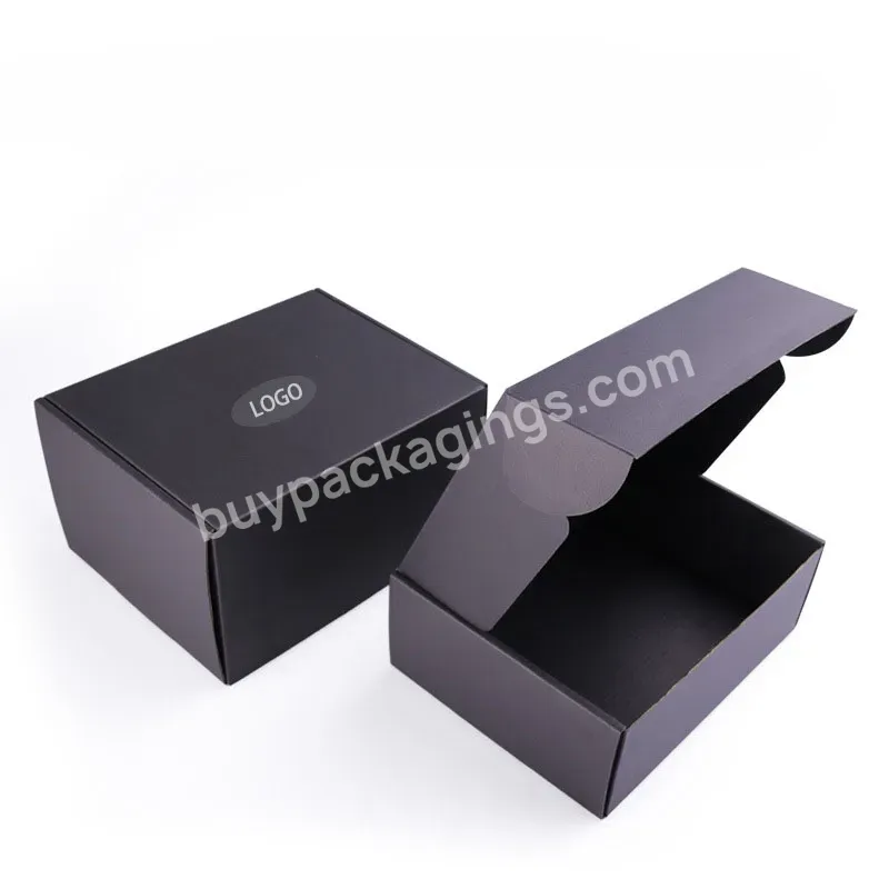 Custom Logo Folding Airplane Box Double Color Printing Corrugated Mailing Gift Packaging Boxes