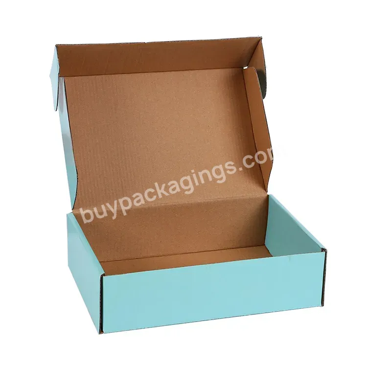 Custom Logo Folding Corrugated Cardboard Wig Packaging Book Shaped Box
