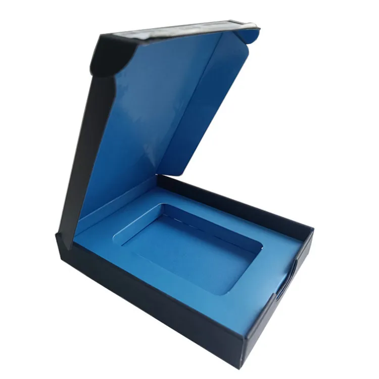 Custom LOGO free design gift mailer box cosmetic packaging box with insert cardboard paper box