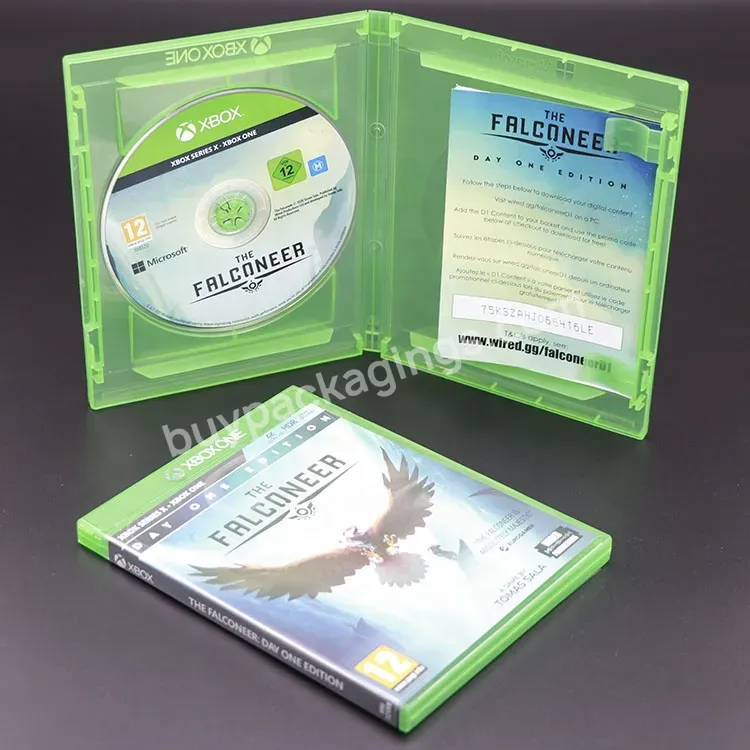 Custom Logo Game Storage Box For Xbox Accessories Xbox One Plastic Cd Dvd Box Holder For Ps3 Ps4 Ps5 Xbox