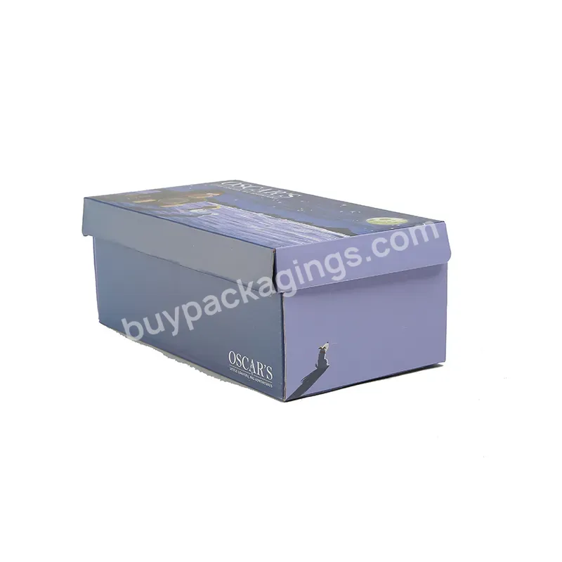 Custom Logo Gift Fairy Tale Brand Themed Shoe Box Delivery Box Packing Yellow Product Boxes