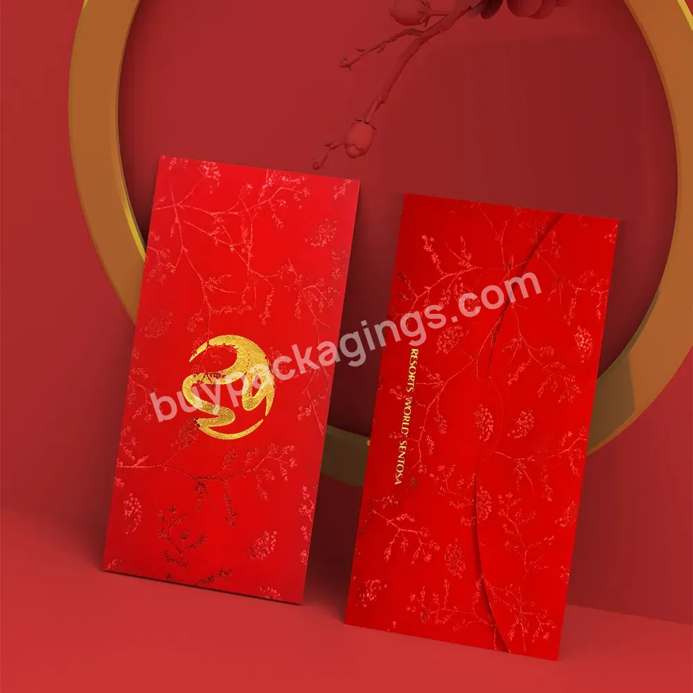 Custom Logo Gold Foil Gift Money Red Paper Envelope Printing Red Pocket Money Envelope For Gift - Buy Gold Foil Gift Money Red Envelope,Designer Wedding Money Envelope,Red Pocket Envelope Design.