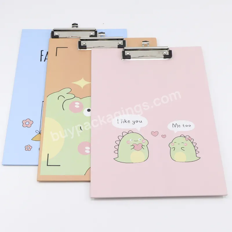 Custom Logo Hardboard Low Profile Clip A4 Letter Size Clipboard Nurse Clip Board Clipboard Sublimation Clip Board