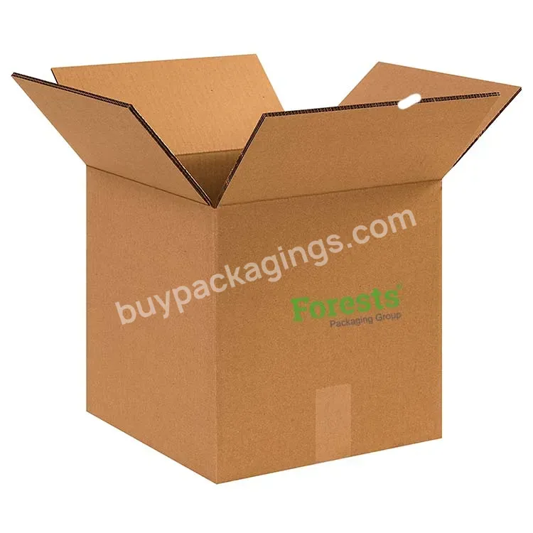 Custom Logo Kraft Cardboard Carton Shipping Packaging Brown Cardboard Shipping Boxes