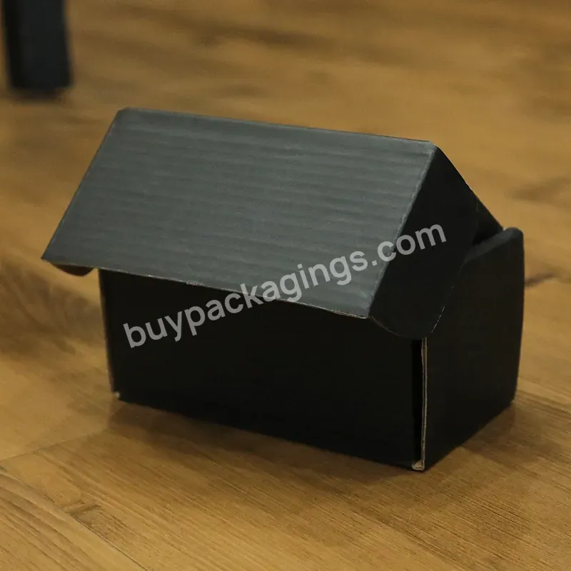 Custom Logo Kraft Corrugated Underwear Gift Package Mailing Box Luxury Cardboard Clothing Packaging Paper Boxes