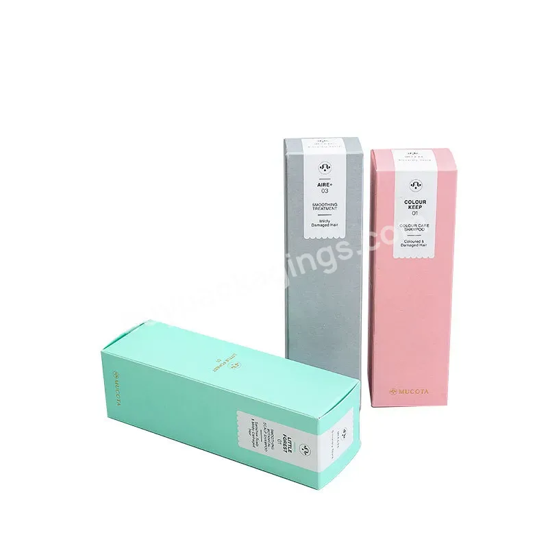 Custom Logo Lip Gloss Packaging Box Cosmetic Paper Boxes Skincare 5ml 10ml Oil Products Cosmetic Storage Box