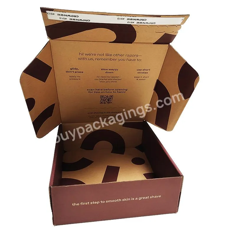 custom logo logo shipping mailer shoe box 23 x 23 double corrugated box 16x16