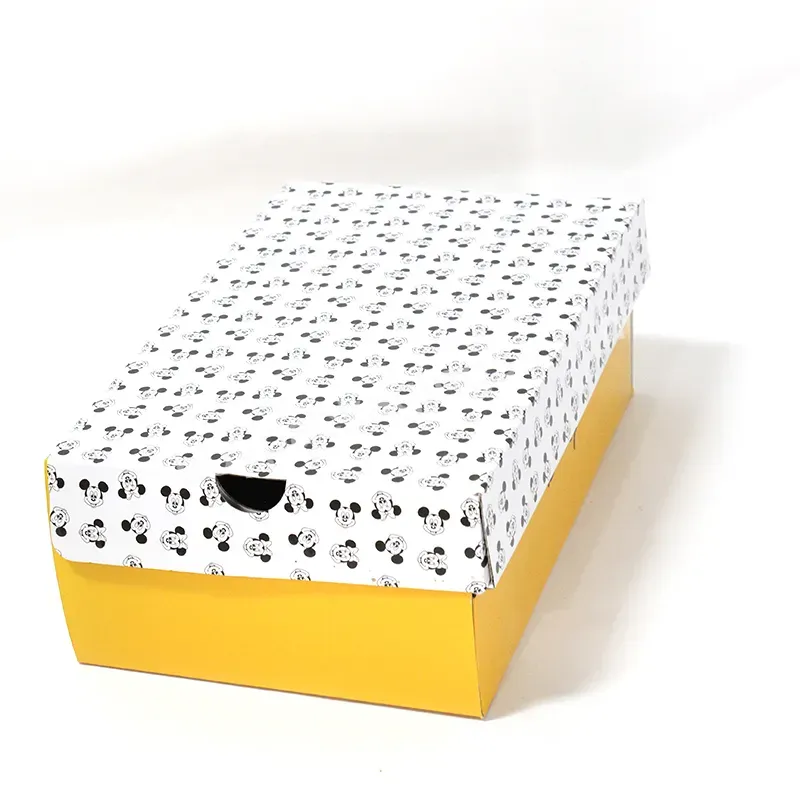 Custom Logo Luxury Cardboard Paper High Quality Corrugated Packaging Boxes For Shoes