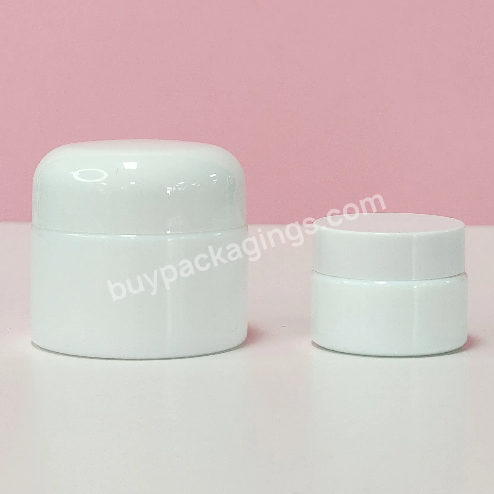 Custom Logo Luxury Cylinder Skincare Eye Cream Forested Pink Purple Wide Mouth Opal White Glass Cosmetic Jar - Buy Dark Blue Glass Frosted Matte Cosmetics Jar,Wholesale Cosmetics Cream Glass Bottles And Jars,Empty Beauty Glass Cosmetic Cream Containe